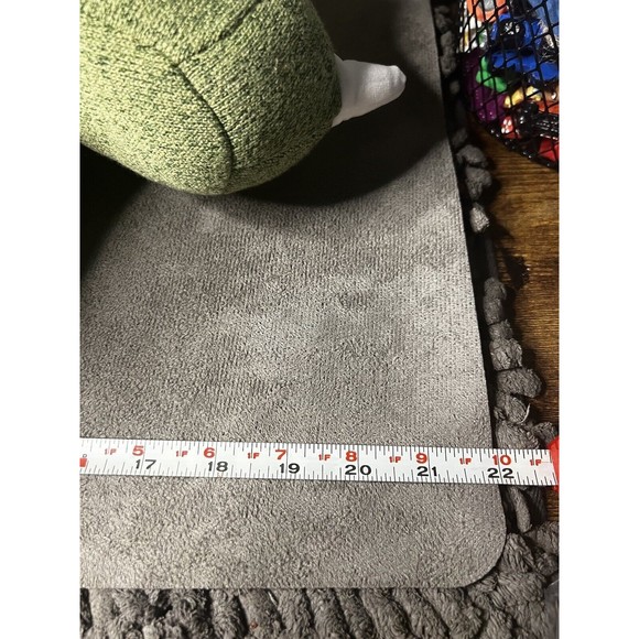 Pillowfort Dinosaur Green Triceratops Plush Throw Pillow Stuffed Animal Toy 21” - Picture 7 of 7